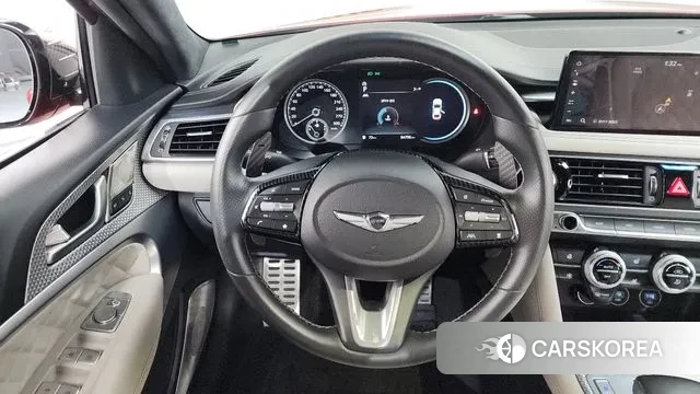 Genesis The New G70 2023 Красный из Кореи, фото 4