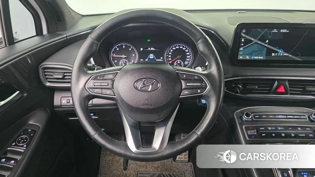 Hyundai The New Santa Fe 2021 Белый из Кореи, фото 4