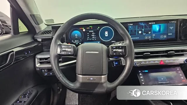 Hyundai Grandeur Hybrid (GN7) 2023 Черный из Кореи, фото 4