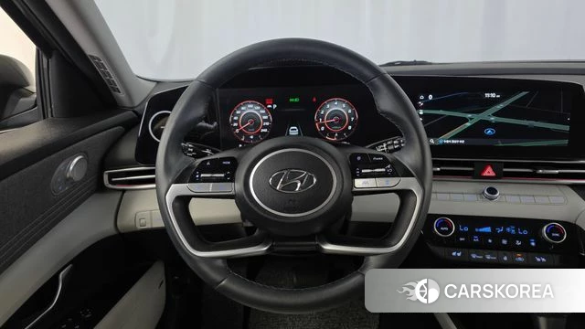 Hyundai Avante (CN7) 2021 Темно-зеленый из Кореи, фото 4