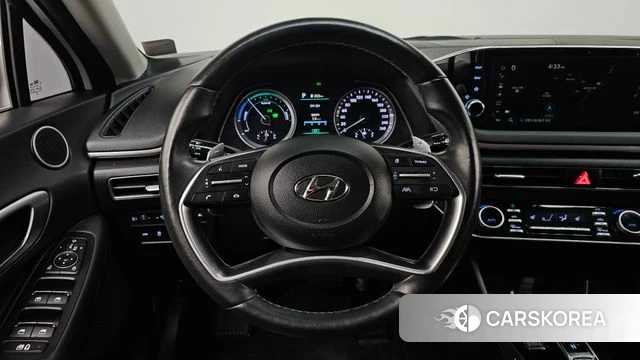 Hyundai Sonata Hybrid (DN8) 2022 Белый из Кореи, фото 4