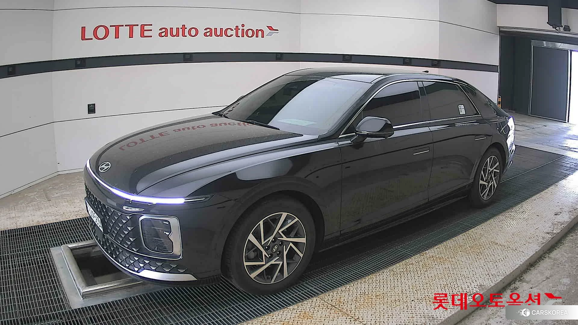 Hyundai Grandeur 2023 Abyss Black Pearl из Кореи, фото 4