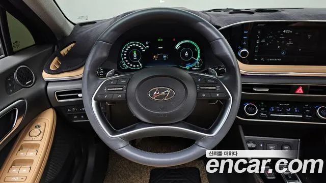 Hyundai Sonata Hybrid (DN8) 2021 Синий из Кореи, фото 4