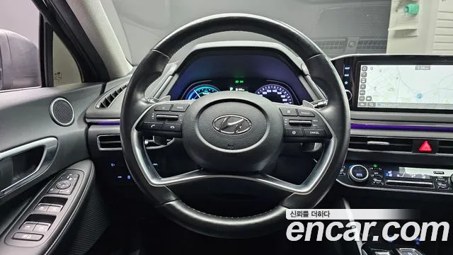 Hyundai Sonata Hybrid (DN8) 2022 Черный из Кореи, фото 4