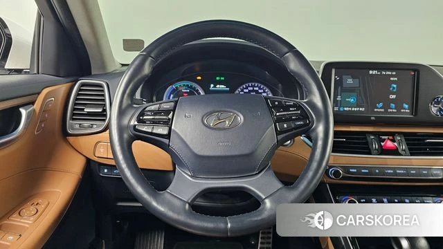 Hyundai Grandeur IG Hybrid 2018 Белый из Кореи, фото 4
