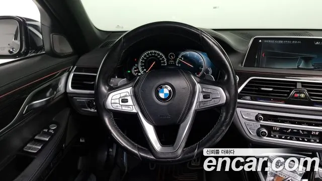 BMW 7 Series (G11) 2018 Черный из Кореи, фото 4