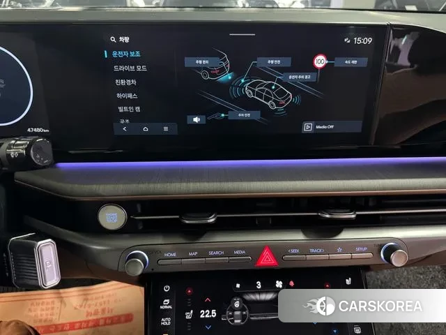 Hyundai Grandeur Hybrid (GN7) 2023 Черный из Кореи, фото 4