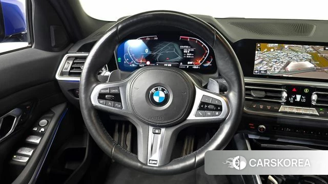 BMW 3 Series (G20) 2022 Синий из Кореи, фото 4