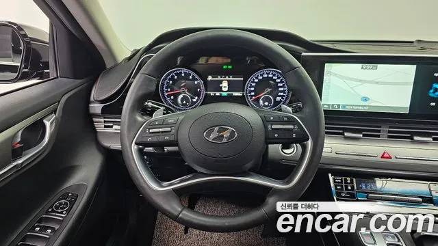 Hyundai The New Grandeur IG 2021 Черный из Кореи, фото 4