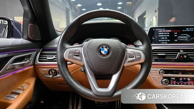 BMW 7 Series (G11) 2018 Черный из Кореи, фото 4