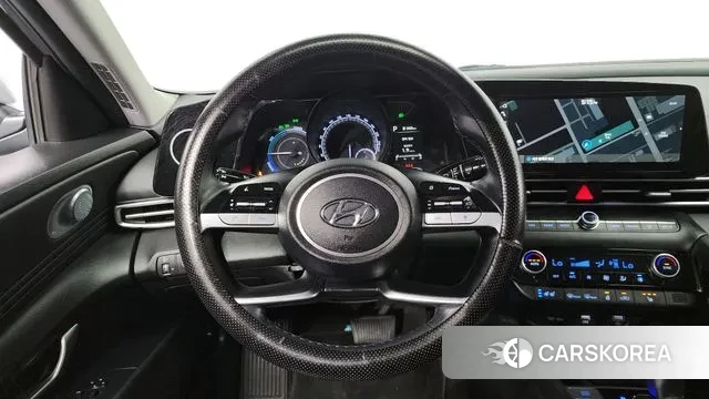 Hyundai Avante Hybrid (CN7) 2021 Серый из Кореи, фото 4