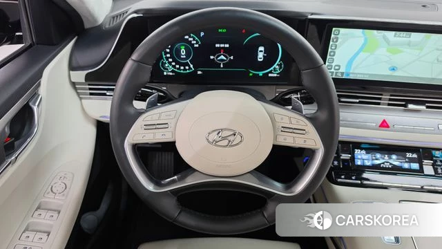 Hyundai The New Grandeur IG Hybrid 2022 Черный из Кореи, фото 4