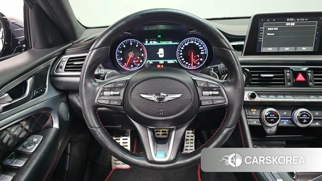 Genesis G70 2018 Синий из Кореи, фото 4
