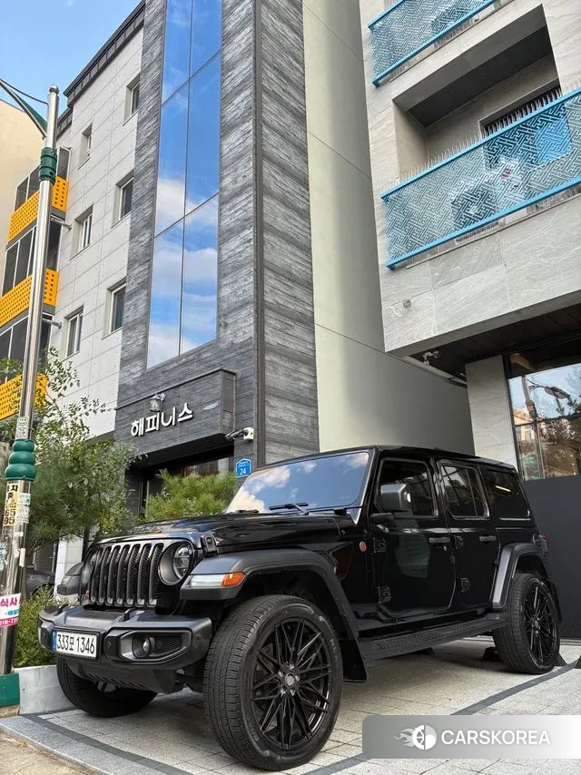 Jeep Wrangler (JL) 2020 Черный из Кореи, фото 4