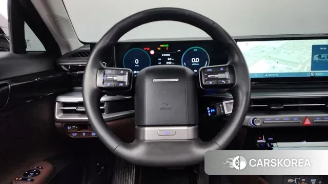 Hyundai Grandeur Hybrid (GN7) 2023 Черный из Кореи, фото 4