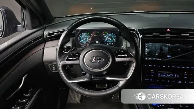 Hyundai Tucson Hybrid (NX4) 2021 Серый из Кореи, фото 4