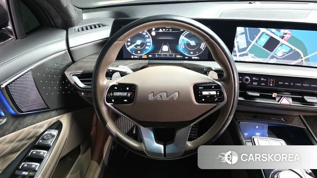 Kia K8 Hybrid 2022 Черный из Кореи, фото 4