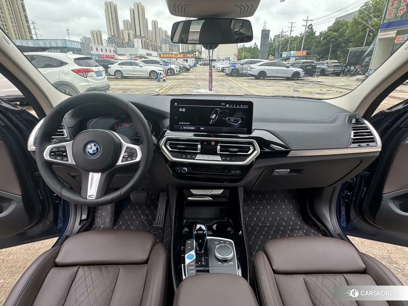 BMW iX3 2021 Синий из Китая, фото 4