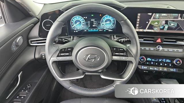 Hyundai Avante (CN7) 2023 Белый из Кореи, фото 4