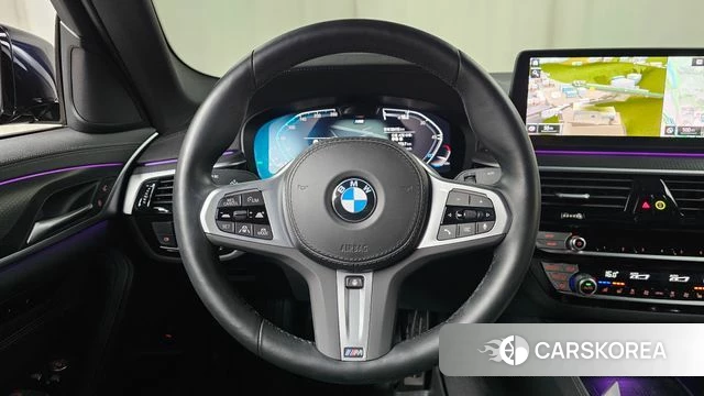 BMW 5 Series (G30) 2023 Черный из Кореи, фото 4