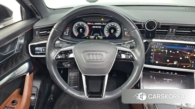 Audi A6 (C8) 2021 Черный из Кореи, фото 4