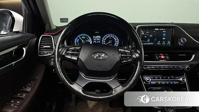 Hyundai Grandeur IG Hybrid 2018 Белый из Кореи, фото 4