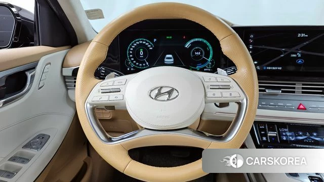 Hyundai The New Grandeur IG Hybrid 2019 Черный из Кореи, фото 4