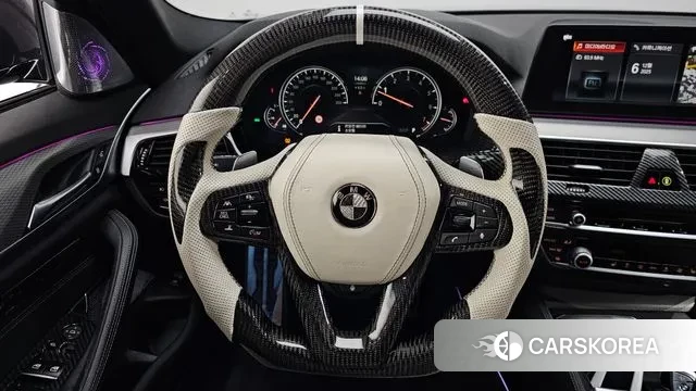 BMW 5 Series (G30) 2018 Серый из Кореи, фото 4