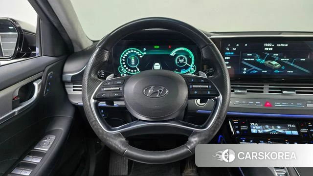 Hyundai The New Grandeur IG Hybrid 2020 Черный из Кореи, фото 4