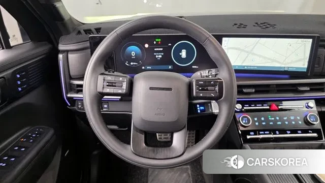 Hyundai Santa Fe (MX5) 2025 Черный из Кореи, фото 4