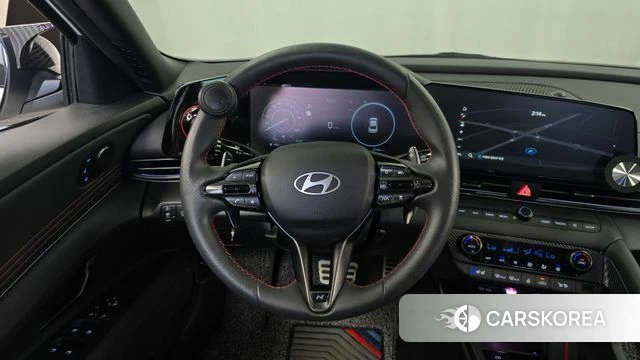 Hyundai The New Avante Hybrid (CN7) 2024 Белый из Кореи, фото 4