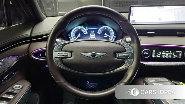 Genesis GV70 2021 Черный из Кореи, фото 4