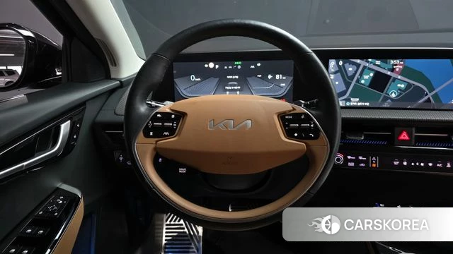 Kia EV6 2023 Черный из Кореи, фото 4