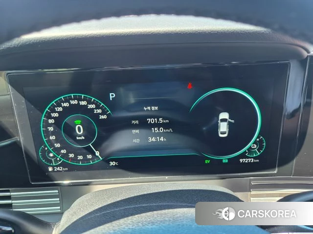 Hyundai The New Grandeur IG Hybrid 2020 Черный из Кореи, фото 4