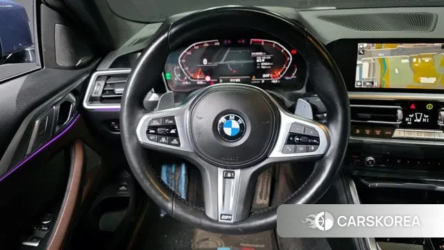 BMW 4 Series (G22) 2021 Синий из Кореи, фото 4