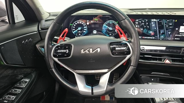 Kia K8 Hybrid 2021 Белый из Кореи, фото 4