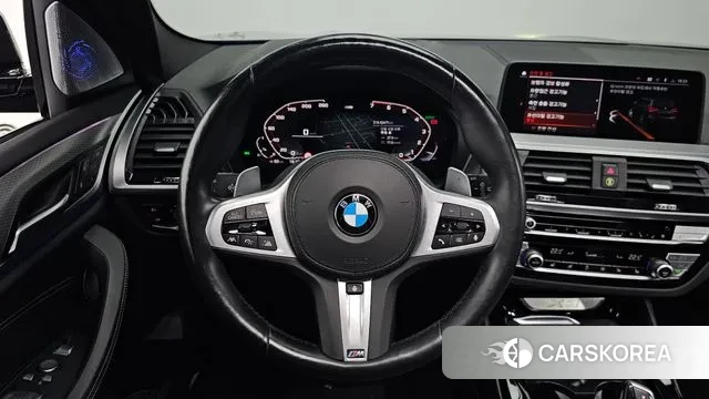 BMW X3 (G01) 2021 Черный из Кореи, фото 4