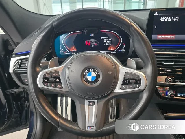 BMW 6 Series GT (G32) 2023 Черный из Кореи, фото 4