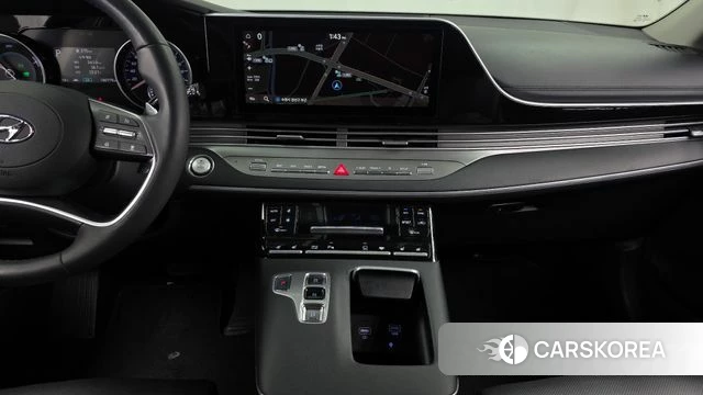 Hyundai The New Grandeur IG Hybrid 2021 Черный из Кореи, фото 4