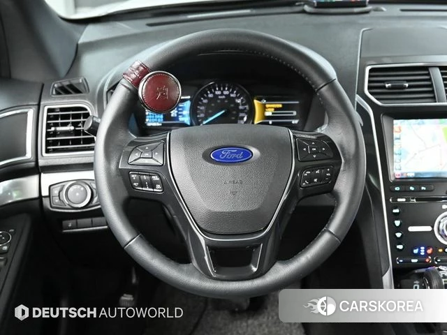 Ford Explorer 2018 Белый из Кореи, фото 4