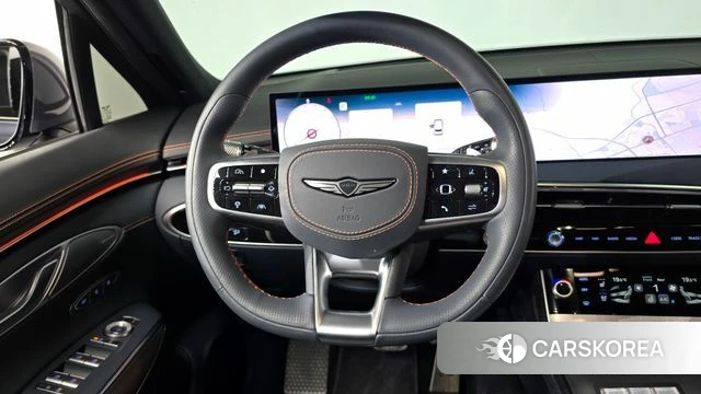 Genesis GV70 2024 Синий из Кореи, фото 4