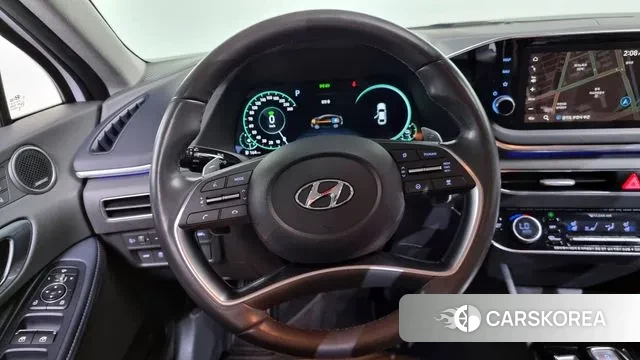 Hyundai Sonata Hybrid (DN8) 2020 Белый из Кореи, фото 4