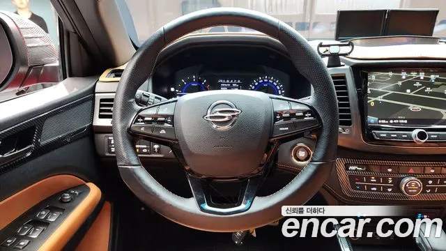 Ssangyong The New Rexton Sports Cannes 2021 Красный из Кореи, фото 4