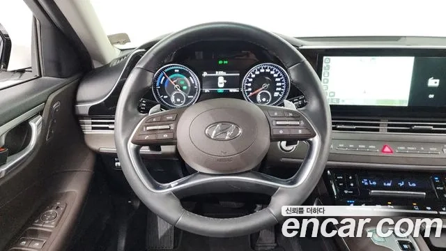 Hyundai The New Grandeur IG Hybrid 2022 Белый из Кореи, фото 4