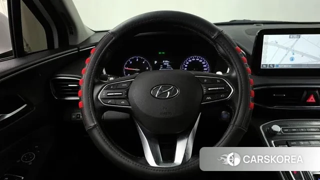 Hyundai The New Santa Fe 2022 Белый из Кореи, фото 4