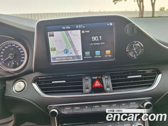 Hyundai Grandeur IG Hybrid 2019 Черный из Кореи, фото 4