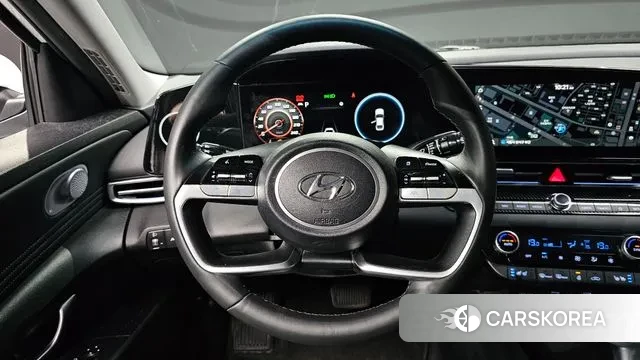 Hyundai Avante (CN7) 2022 Белый из Кореи, фото 4