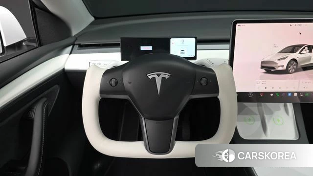 Tesla Model Y 2023 Белый из Кореи, фото 4