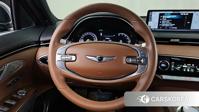 Genesis GV70 2022 Темно-зеленый из Кореи, фото 4