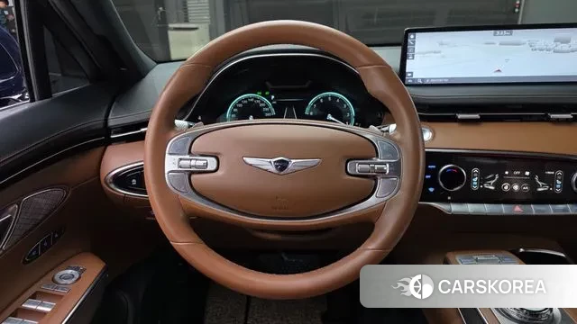 Genesis GV70 2021 Синий из Кореи, фото 4